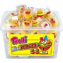 Желейні цукерки Trolli MiniBurger, 60 шт. х 10 г