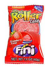Желейні цукерки Fini Roller полуниця, 20 г