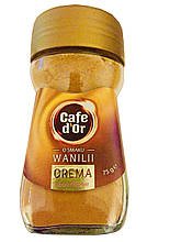 Кава розчинна Cafe d Or Crema зі смаком ванілі, 75 г