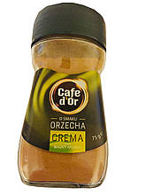 Кава розчинна Cafe d Or Crema зі смаком горіха , 75 гр
