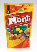 Драже горішки в шоколаді Monti, 240 гр